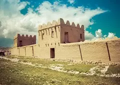 نمای قلعه باستانی شهر هتوسا