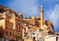 نمای زیبا از شهر باستانی ماردین